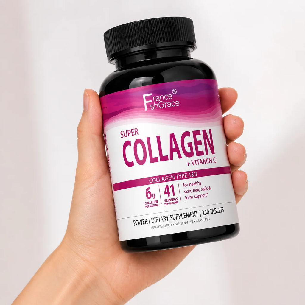 Super Collagène + Vitamine C — 250 comprimés